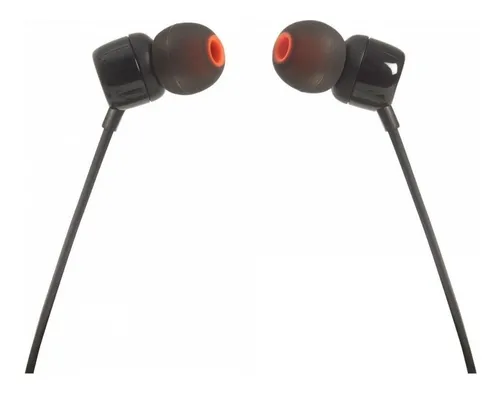 Audífonos In-ear Jbl Tune 110 Jblt110 Black