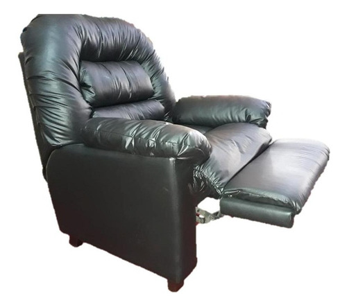 Sillon Poltrona Reclinable London Semi Cama Eco Cuero