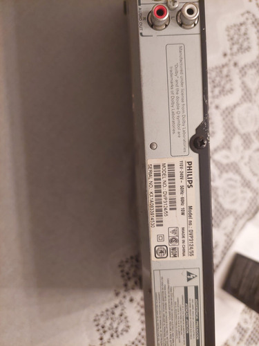 Dvd Philips Usado Como Nuevo Para Tv Negro (Usado)