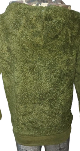 Camuflaje Chamarra George Gorro Y Cierre Unisex Talla M/ch (Usado)