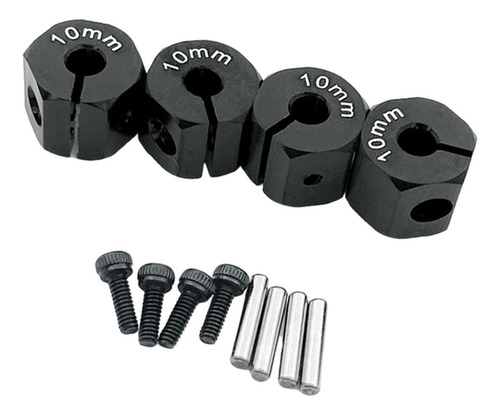 Juego De 4 Piezas De Repuesto Para Bujes De 10 Mm Negro