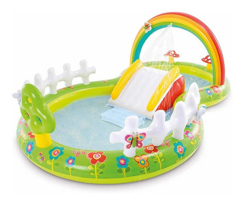 Alberca Recreativa Infantil Jardín Acuático Intex N#u#e#v#0 (Usado)