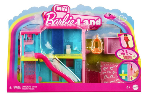 Barbie Barbieland Mini Casa Para Muñecas Ascensor Y Piscina