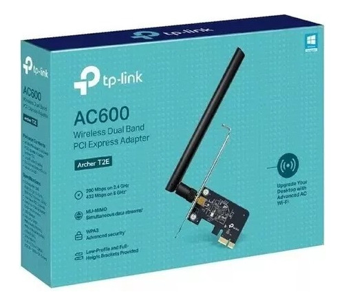  Tp-link Archer Ac600 Adaptador Pci Express / Dual Band