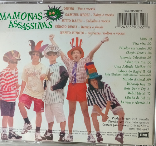 Cd Mamonas Assassinas Mamonas Assassinas Estandar (Usado)
