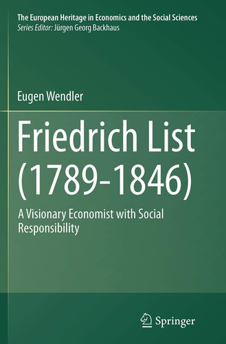 Libro: En Ingles Friedrich List (1789-1846): A Visionary Ec