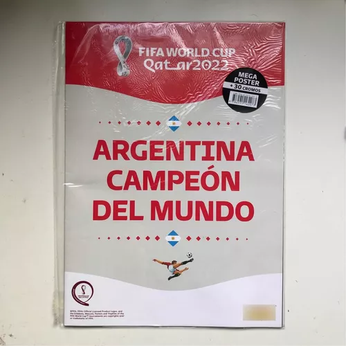 Baixe o pôster da Argentina campeã da Copa do Mundo - 18/12/2022