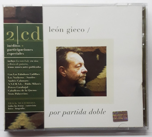 Leon Gieco Por Partida Doble - 2 Cds