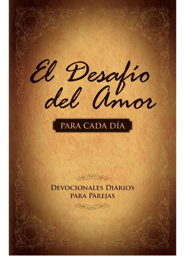 Libro: El Desafío Del Amor 