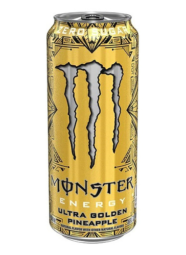 Monster Ultra Golden Pineapple Bebida Energizante  473ml