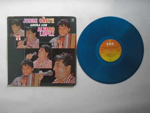 Lp Vinilo Jorge Oñate Ahora Con Alvaro Lopez Colombia 1986