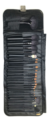 Juego De Brochas 26 Pinceles Make Up Premium Natural Pile B.