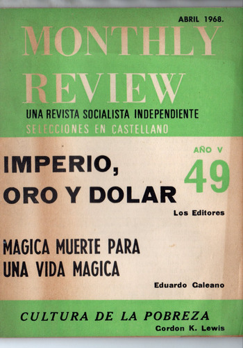 Monthly Review Nr. 49 - Año 5 - Abril 1968 (0k)