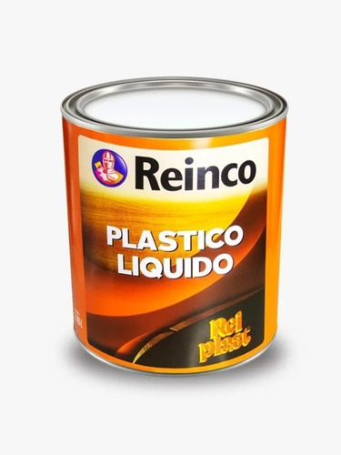 Reiplast Plástico Líquido Transparent Brillante 1/4 Galón 