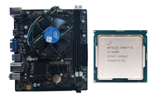 Imagem 1 de 3 de Kit I5 9400f + Placa Mãe H310 Ch5-m2