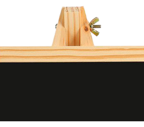 Letrero De Pizarra De Madera Para Mesa, Pizarra De 12x23cm