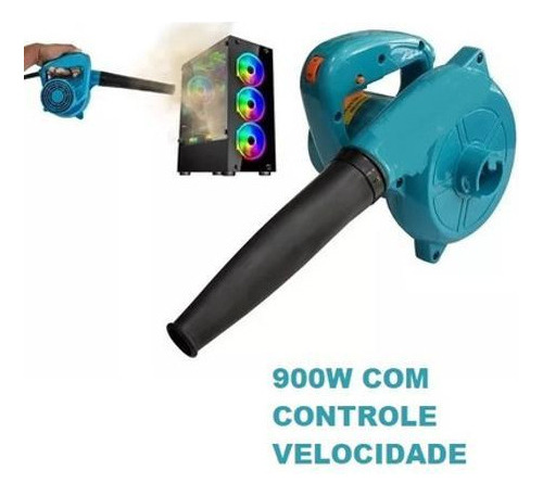 Soprador Aspirador Ar Pó Forte 700w Velocidade Variável