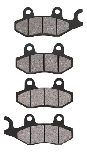 2 Pares De Pastillas De Freno Para Yamaha Atv Yxr700f Rhino