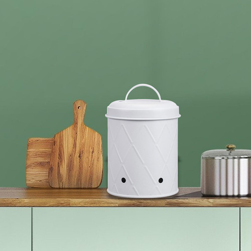 Lata De Cebolla, Patata Y Ajo, Contenedor De Estilo C