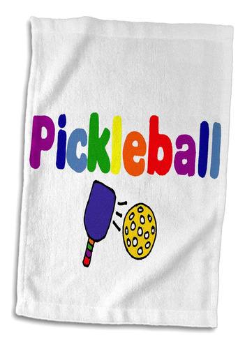 Letras Y Paletas De Pickleball Coloridas En 3d Twl__1 15 X