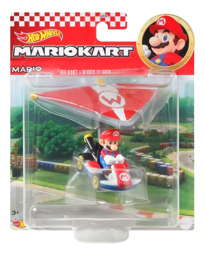 Mario Kart Hot Wheels (mario Kart +super Glider) Mattel 1/64