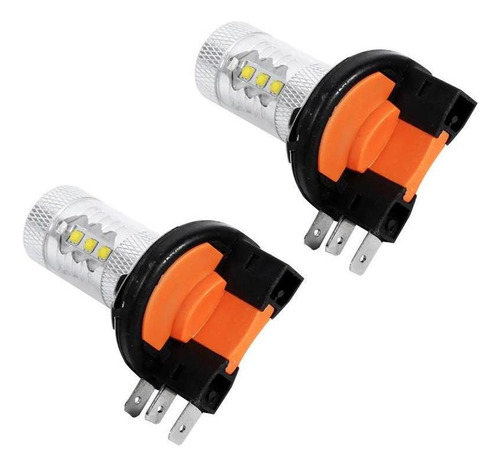 2 Unids/1 Par Blanco 80w H15 Bombillas Led Coche Luces Lámpa