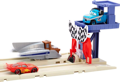 Cars Salt Flats Super Speed Playset Pista Pixar Velocidad