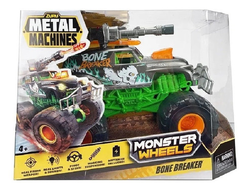 Monster Truck Wars Bone Breaker Metal Machines Candide 8709