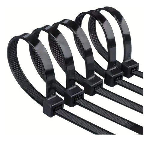 Bridas Amarra Cables Plastico 60 Piezas 350mm Negro