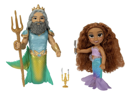La Sirenita - Set Ariel Y Triton