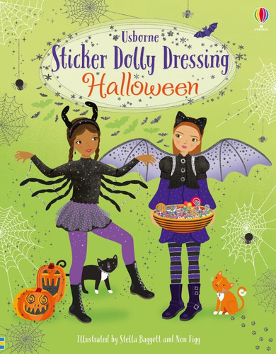 Halloween - Sticker Dolly Dressing, De Watt, Fiona. En Inglés, 2020