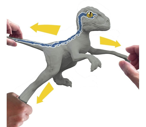 Velociraptor Blue Stretch Jurassic World Figura De Acción