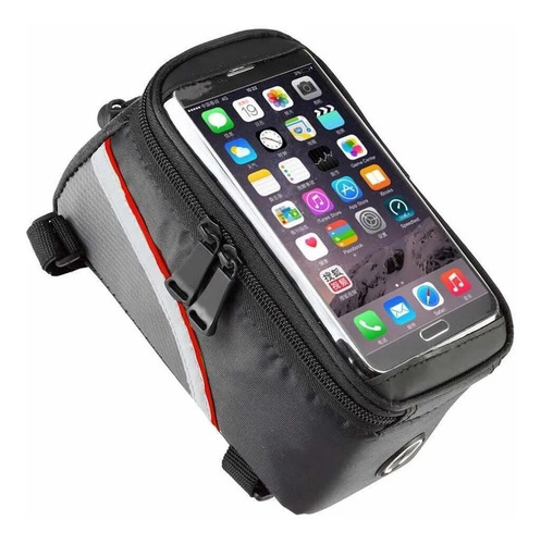 Imagen 1 de 4 de Estuche Maleta Bolso Alforja Porta Celular Bicicleta Grande