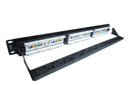 Patch Panel 24 Portas Cat5e Multilan Furukawa