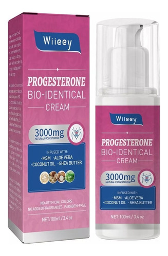 Crema De Progesterona Para Mujer En Equilibrio Para La Menop