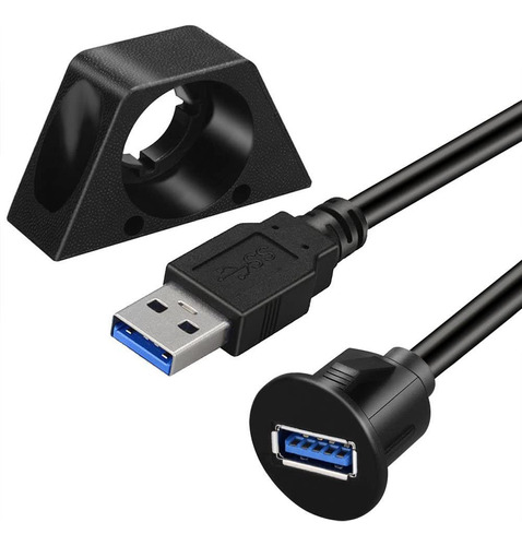 Cable De Montaje Empotrado Usb 3.0, Extensión Impermeable Pa