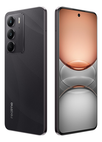 Realme C75 Dual Sim 256gb Rom Negro 8gb Ram Ip69 Impermeable Mediatek Helio G92 Max Pantalla Fhd De 90hz