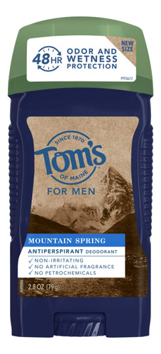 Desodorante Antitranspirante Para Hombres, Mountain Spring,.