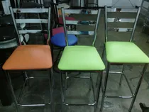 Comprar Sillas, Taburetes En Hierro Cromado Para Barra Tachira