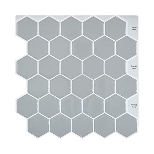 Hexagon Peel And Stick Backsplash, Self Adhesive Honeyc...