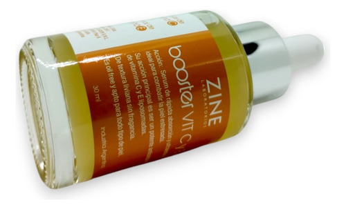 Booster Vitamina C Y E Antioxidante Oil Free 30ml Zine Momento De Aplicación Día/noche Tipo De Piel Todo Tipo De Piel