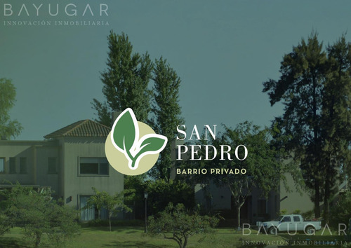 Barrio Privado San Pedro - Terrenos A La Laguna En Tigre / Nuevo Emprendimiento