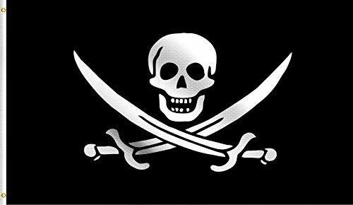 Bandera Piratas Dmse John Jack Rackham Calico Jack Pirate Cr