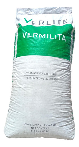 Vermiculita Sustrato Germinación Hidroponia 1 Saco/114litros