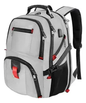 Comprar Mochila De Viaje Yorepek , Para Laptops De 17'', Gris Claro
