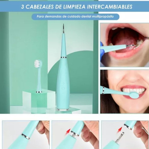 Cepillo Dental Limpiador De Sarro Calculo Dental Electrónico