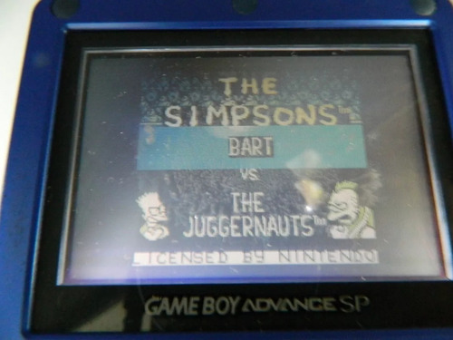 Bart Vs The Juggernauts Simpsons Original Completa Game Boy (Usado)