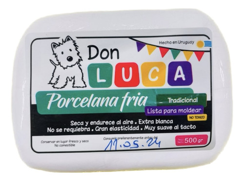 Masa De Porcelana Fría Don Luca Por 10kg!!