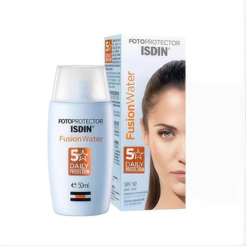 Isdin Protector Solar Facialfusion Water Sfp50 Incoloro 50ml