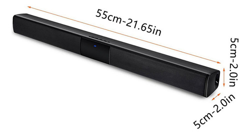 Bocina De Tv Con Control Remoto Inalámbrico De Alta Potenci